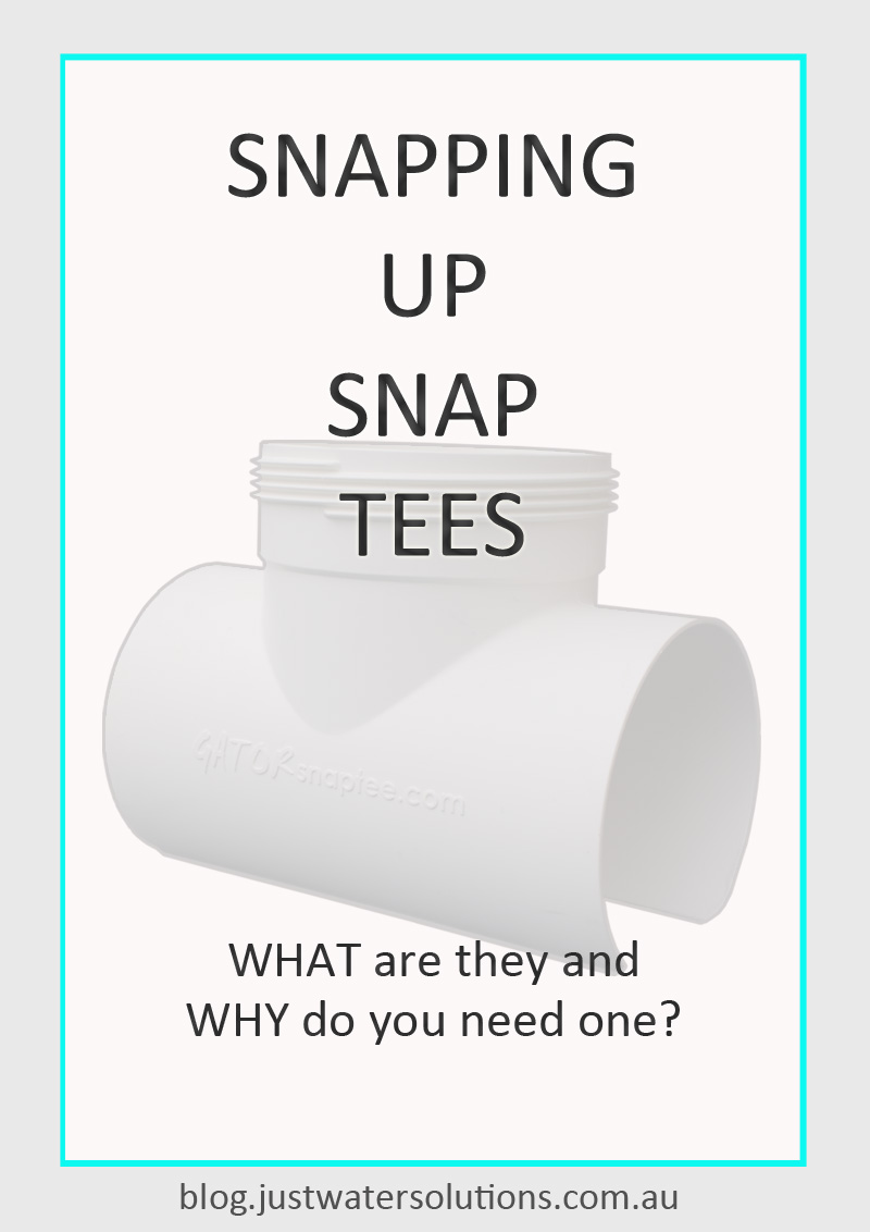 Snapping Up Snap Tees Just Water Solutions